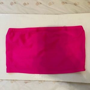 Neon Pink tube top
